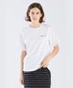 Agnes Logo S179 TS EAT5S179 White B. T-shirt Women's 3(L)