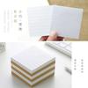 Sticky Notes Are Sticky and Gift Can Be Peeled Cowhide Colored Paper Grid Simple and Can Student Office School Supplies Lovely