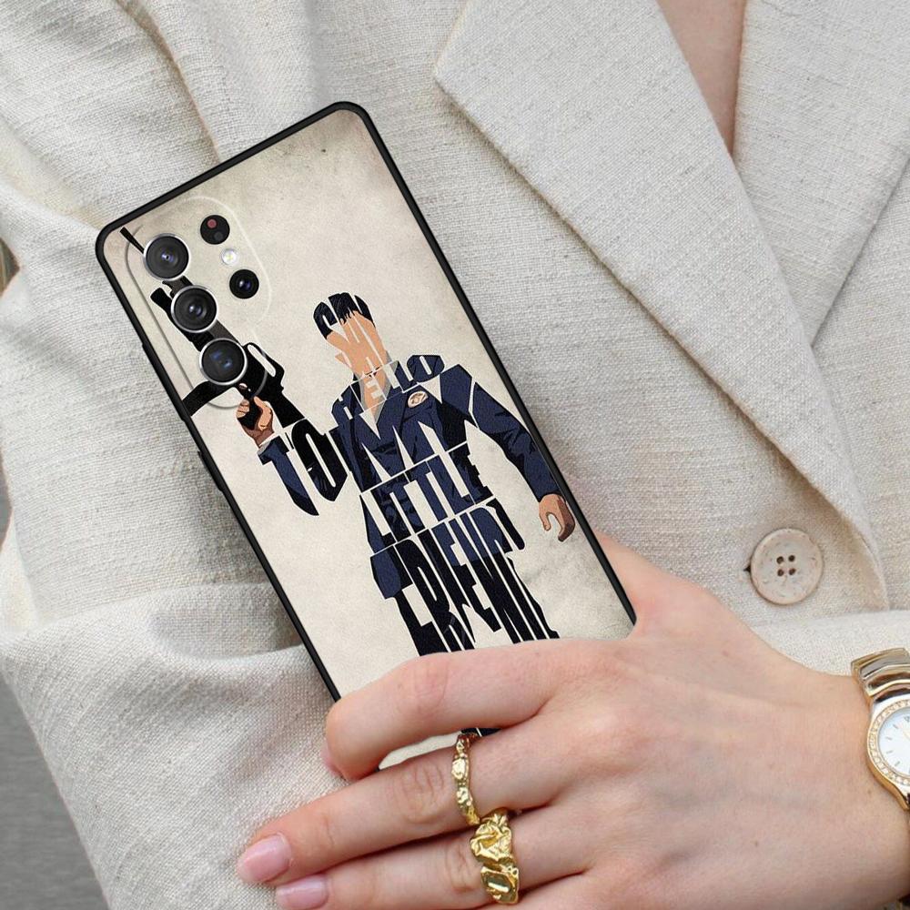 Scarface 1983 film Al Pacino SOFT Cell Phone Case for Samsung Galaxy S26 Ultra S25 S24 S23 S22 S21 S20 Note10 Cover