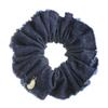 VINGTAINE Denim Fringe Scrunchie Hair Accessory Indigo HS-95-IG-