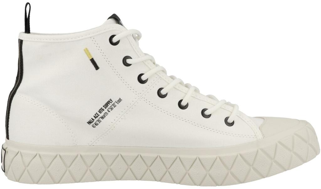 Boots Palladium Sneakers Fabric Palla Ace Mid Supply 78570-116-M White