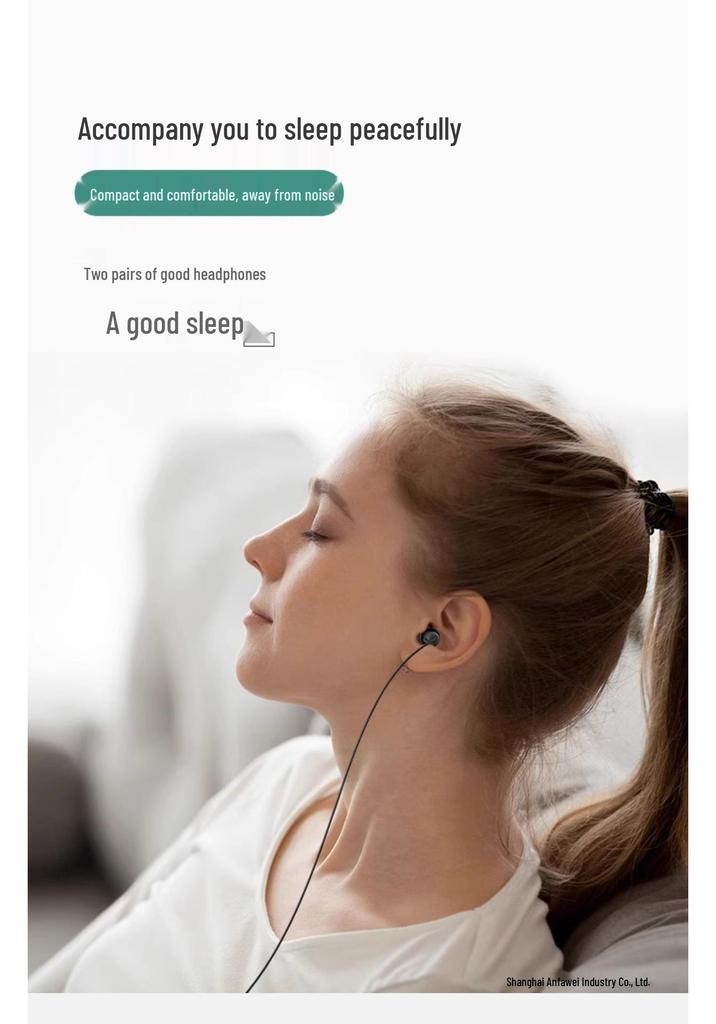 Comfortable Noise-Cancelling ASMR Sleep Earbuds for Side Sleepers