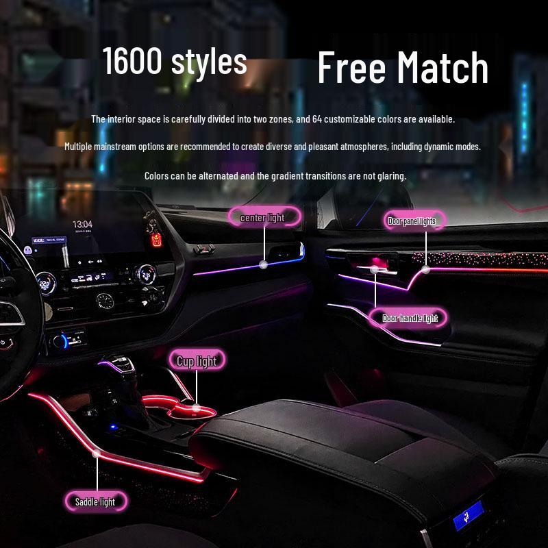 Toyota Highlander 2022-2024 Ambient Lighting