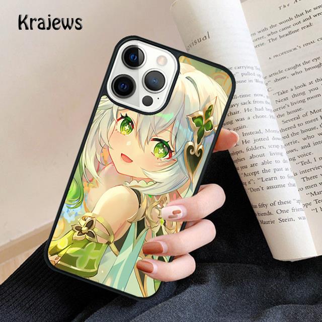 Nahida Genshin Impact Soft Phone Case For IPhone 18 17 Air 16 15 14 Max Plus 11 12 13 Pro Max Phone Cover Coque Fundas