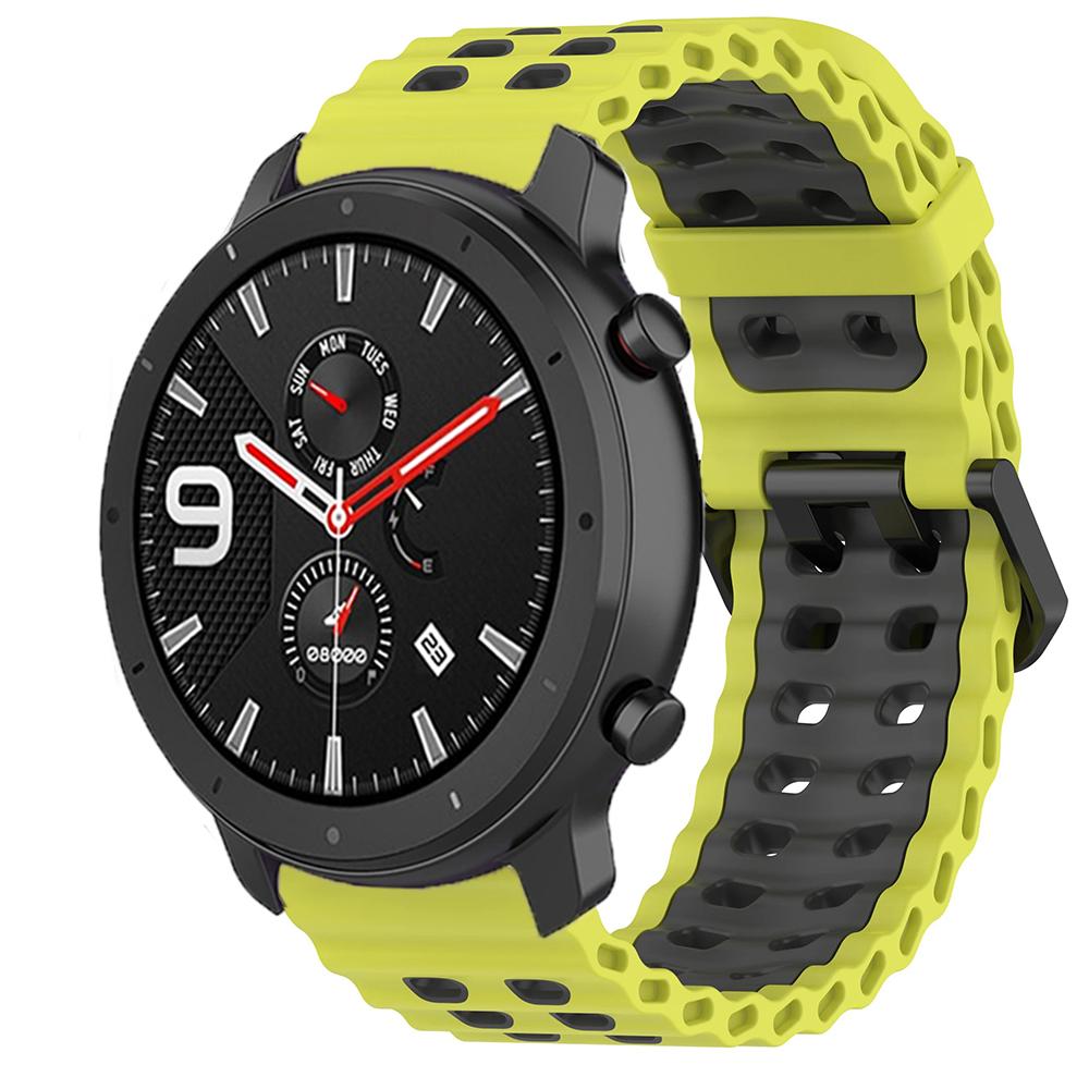 22mm Silicone Band for Amazfit GTR 47mm/GTR 4 3 Pro/Balance 2 1/Bip 6 5/Stratos 2 3 Bracelet for Huawei Watch GT6 5 4 46mm Strap