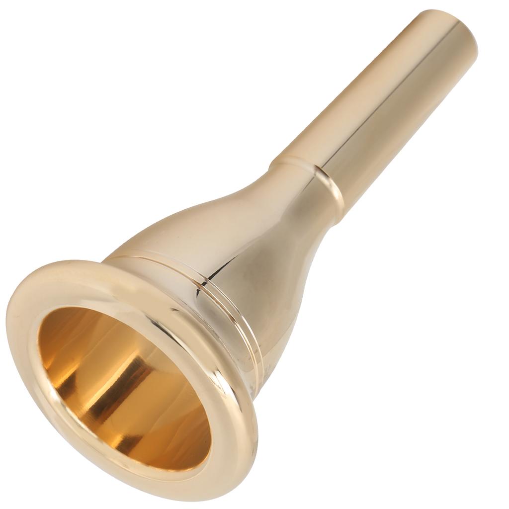 Tuba Horn Mouthpiece 13.3mm Bass Durable Copper Musical Instrument Tool AccessoryGold