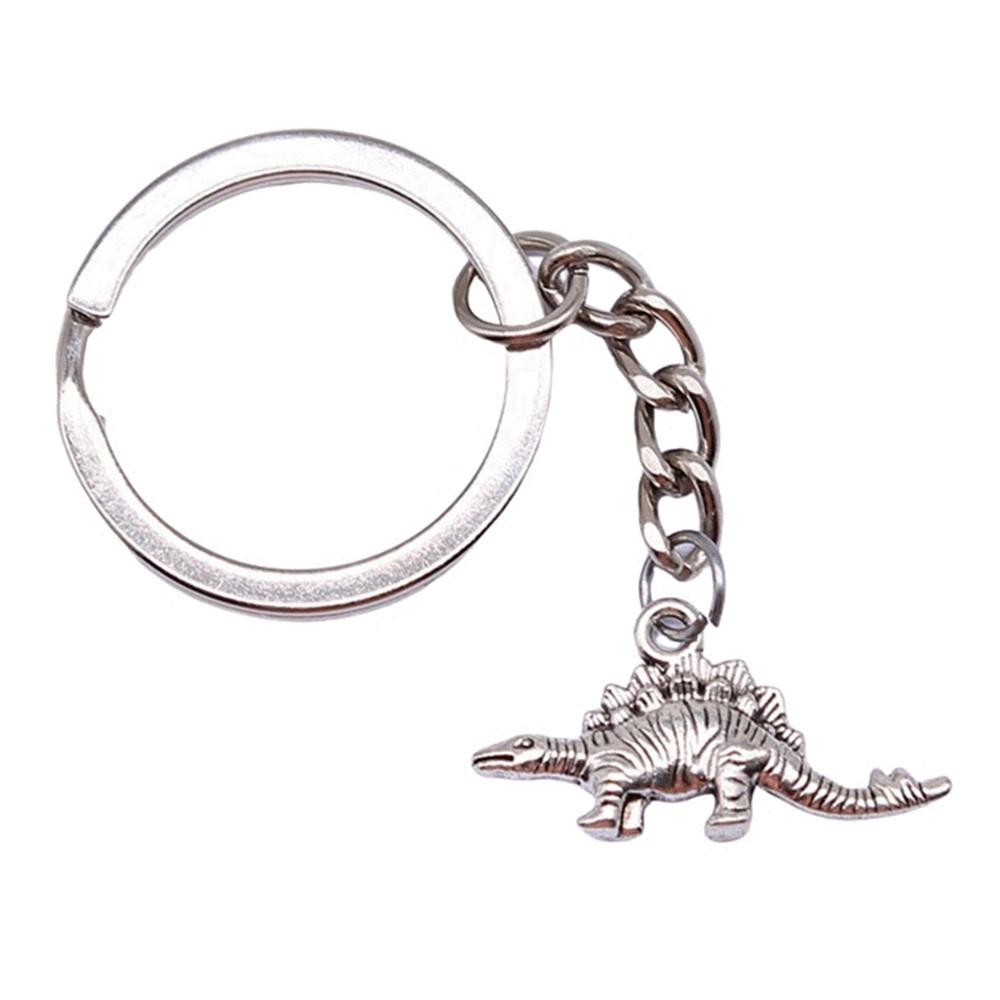 Medical Caduceus Charm Dragon Anime Keychain Hospital Souvenir 28mm Ring