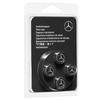 Oriģināls melns gaisa ventiļa vāciņš Mercedes-Benz,