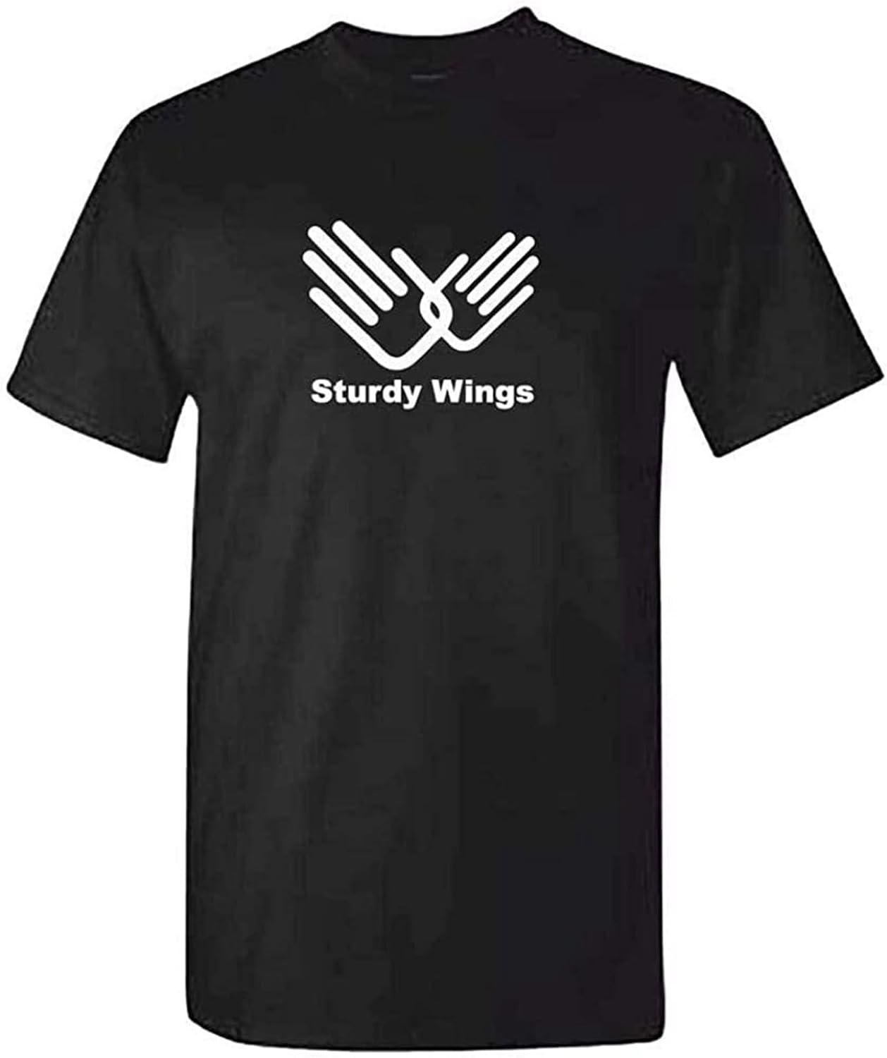 Unisex Sturdy Wings Tshirt Role Models Mens T Shirt Movie Slogan Top S чёрный