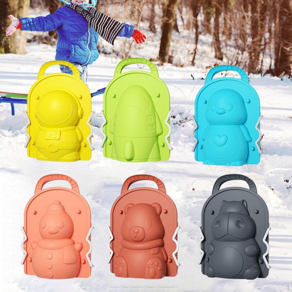 Clip Sand Toy Snow Tool with Handle Play Clamps for Kids Winter Outdoor Children Activities