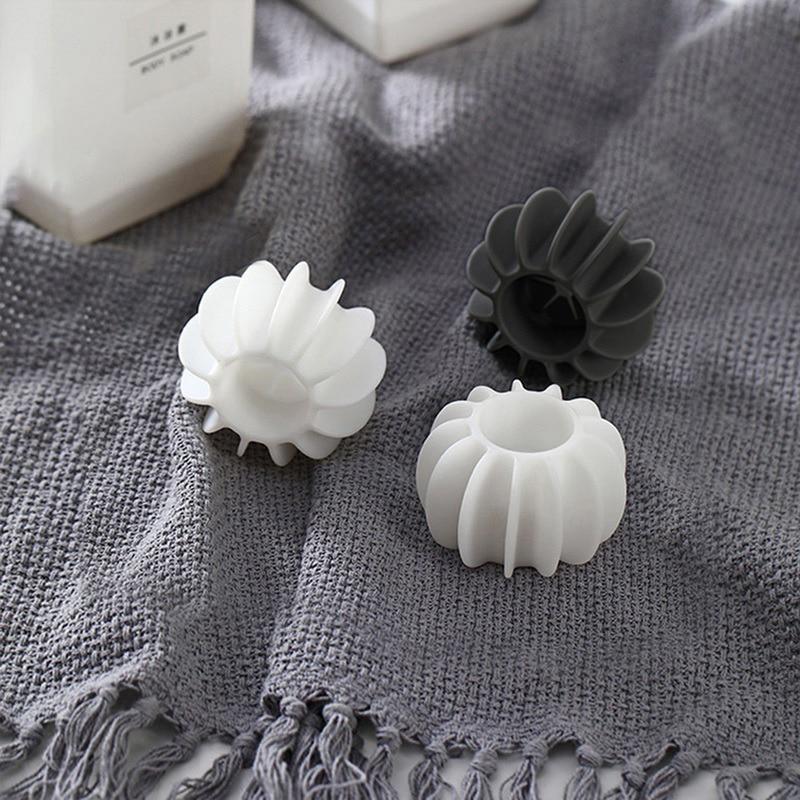 2 Stück Wiederverwendbare Silikon-Wäschebälle Kleidung Anti- Waschball Haarreinigungswerkzeug Tierhaarentferner Waschmaschine Haarfänger