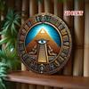 Egyptian Wall Art Metal Tin Sign Vintage Home Bar Cafe Decor