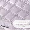 Washing Machine Sunshade Aluminum Foil Dust Cover - Waterproof & Insulated for Balcony Use