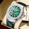 BINBOND Original Automatic Men's Watch Precise Mechanical Watches For Men Luxury Luminous Waterproof Sturdy Skeleton Casual Relo