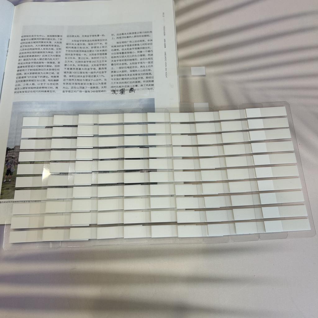 10Packs 2000 Sheets Sticky Note Transparent Sticky Note Index Tabs Arrow Flags for Page Marker Planner Stickers Office School