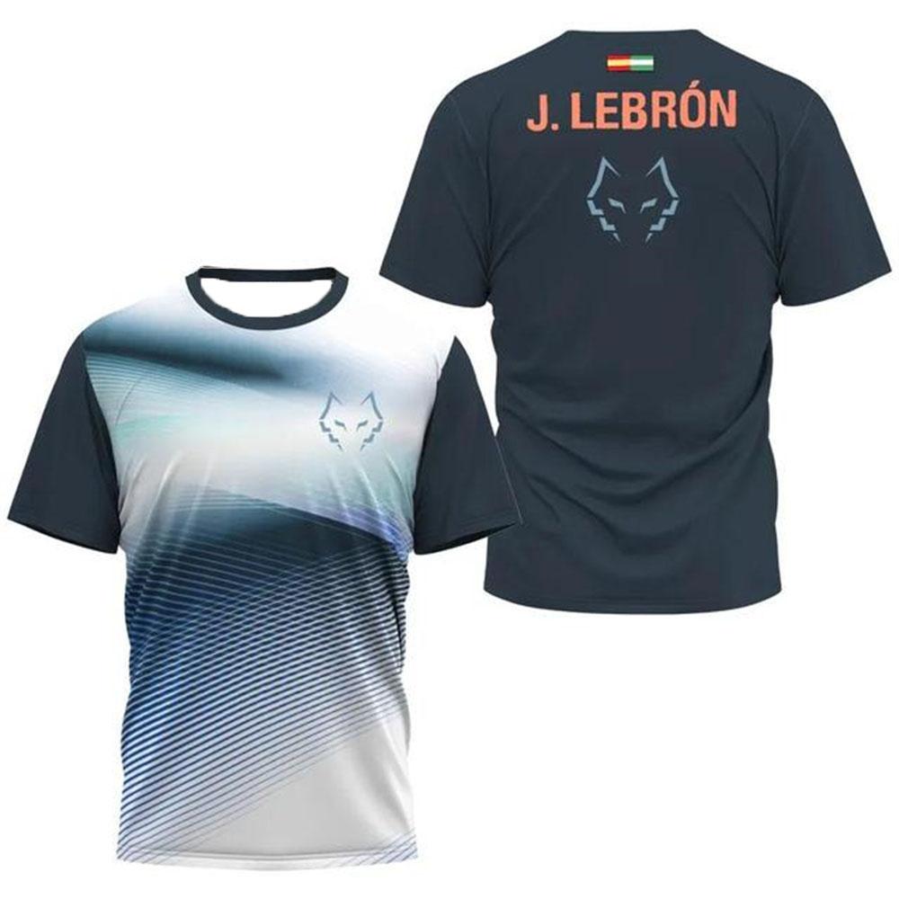 Sommer Ny Mote Herre og Dame 3D-trykt T-skjorte Pustende Kortermet Badminton Tennis Treningsklær Rundhals T-skjorte