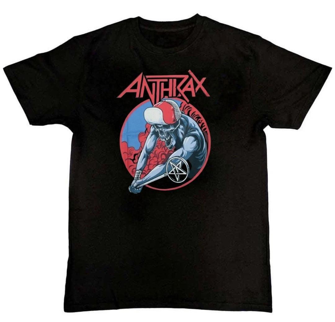 Popular ANTHRAX Concert Graphic Print Mens T-Shirt XXL