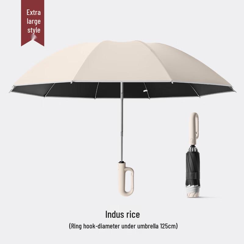 Nanqiao Manual 3-Fold Reverse Sunshade Umbrella
