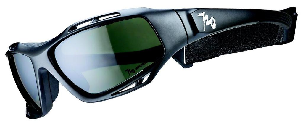 720armour Stingray Series Sports Sunglasses Polarized Lens Model Black X Smoke Matte Smoke B330-1-PCPL Black/Polarized
