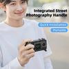 Ergonomic Grip Handle Cage For Action 5pro/4/3 Action Cameras Featuring Cold Shoe Mount Built In Shutter Button