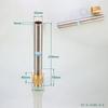 1pcs  45mm~250mm Brass Kitchen Tap Faucet Fixing Extension Fitting Brass Bolt for Monobloc Mixer Tap