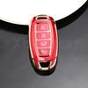 3/4/5Button Tpu Shell Fob For Hyundai I30 Ix35 Kona Encino Solaris Azera Grandeur Ig Accent Santa Fe Palisade Car Key Case Cover