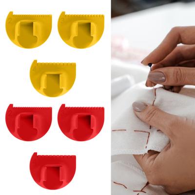 Yousheng 3Pcs Non-Slip Sewing Template DIY Stitching Guide Tools Multipurpose Compact Design Portable Sewing Template Kit
