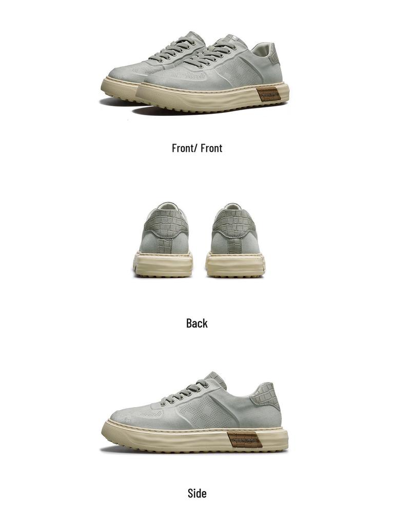 Desai Men's Breathable Mesh Casual Low-Top Shoes: Stylish, Versatile, and Comfortable for Summer