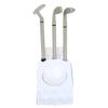 Desktop Small Golf Putter Pen Holding Stand Decoration Golf Pen Set with 3Pcs Pens