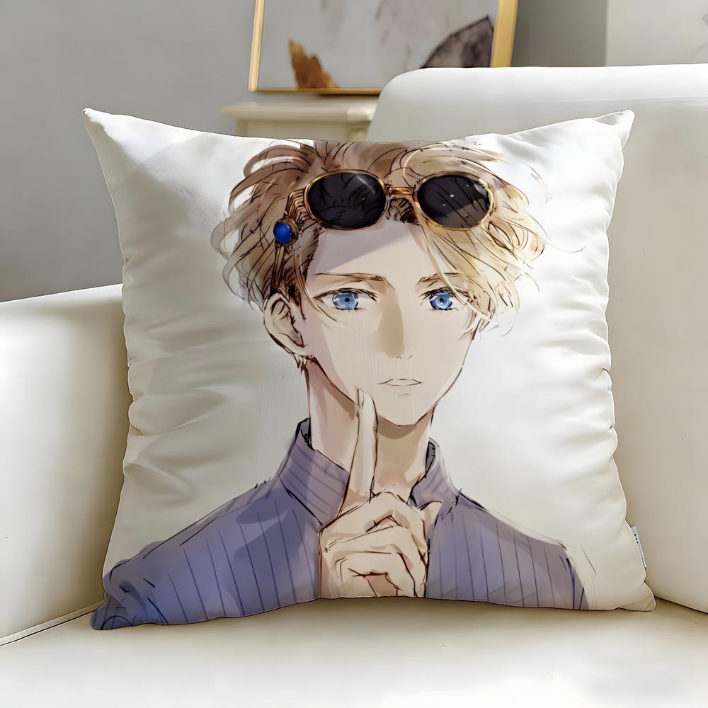 

anime The Case Files of Jeweler Richard Cushion Cover Soft EasyWash Pillow Case Versatile for Couch Bed Travel and Office 30X30cm