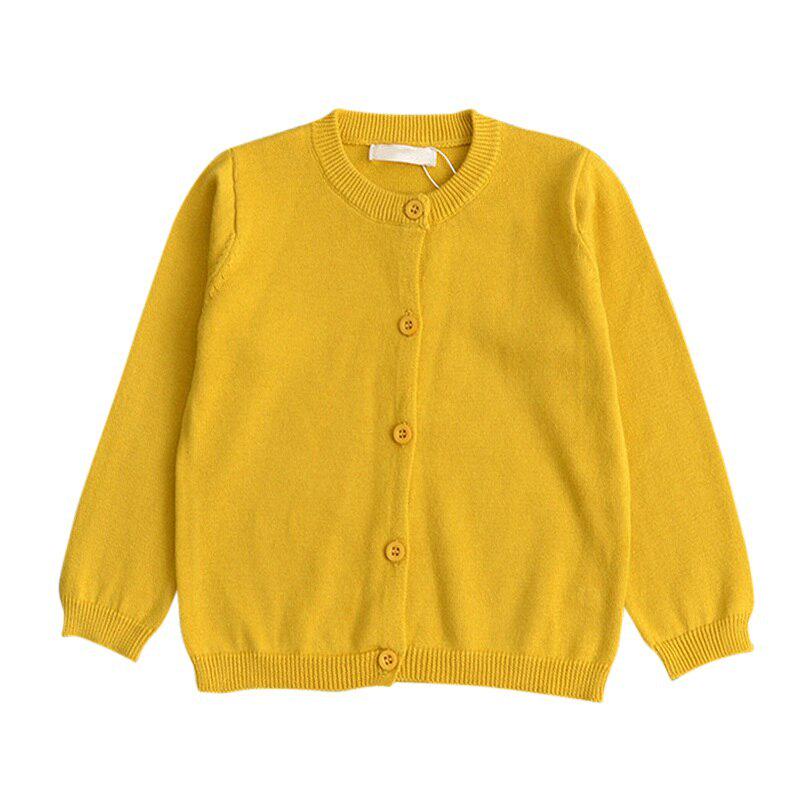 Candy Colors  Autumn Winter Baby Girls Boys Knitted Cardigan Sweater Kids Cotton Baby Children Clothing Outerwear