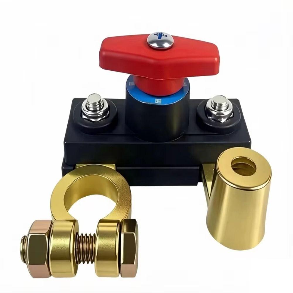 12V 24V Battery Disconnect Switch Battery Isolator Switch  For Cars Truck RV Boat Trailer