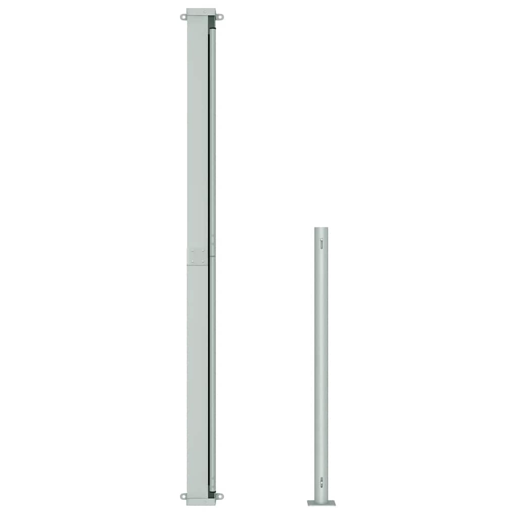 Side Awning Extendable 180 x 300 cm Black