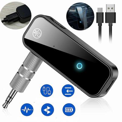 USB Bezdrátový Bluetooth 5.0 Vysílač Přijímač 2v1 Audio Adaptér 3.5mm Aux Auto