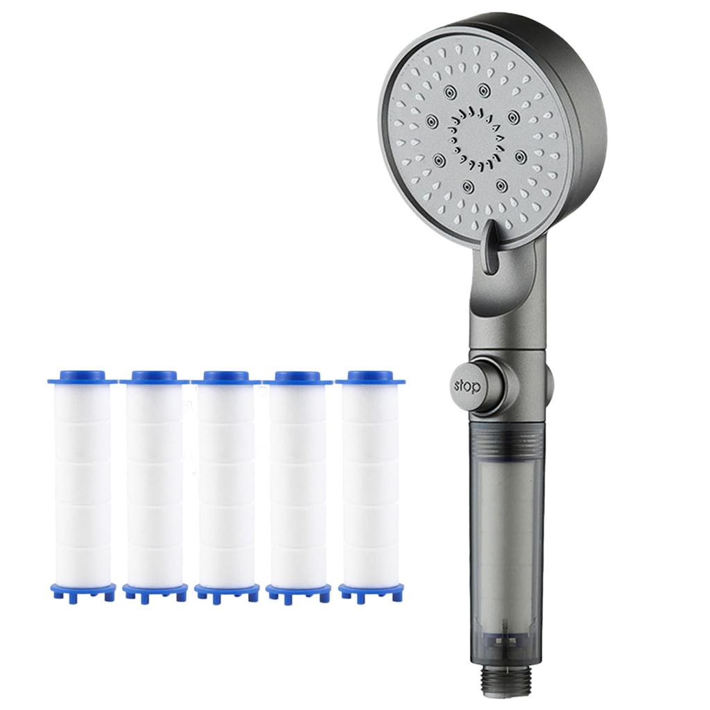 HydroBoost High Pressure 5-Mode Filtered Shower Head, HydroBoost Shower Head - KYD's Choice