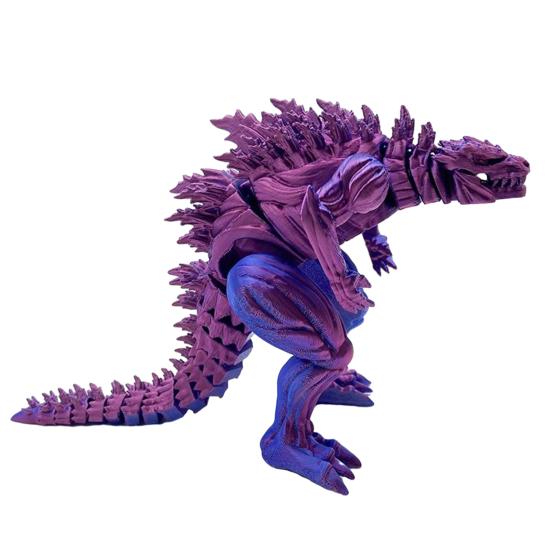 3D Tištěná Dinosaurí Ozdoba Artikulovaný Model Dinosaura Flexibilní Dinosaurí Fidget Hračka pro Úlevu od Stresu Dekorace na Stůl Domácí Kanceláře