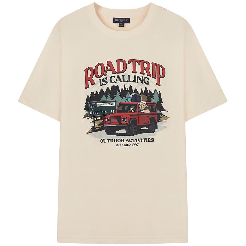 Teenie Weenie Men s Cotton Bear Print Short Sleeve T-Shirt L