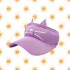 Spring/Summer Versatile Cute Cat Ear Design Sun Hat Visor Stylish, Casual,perfect Birthday Gift