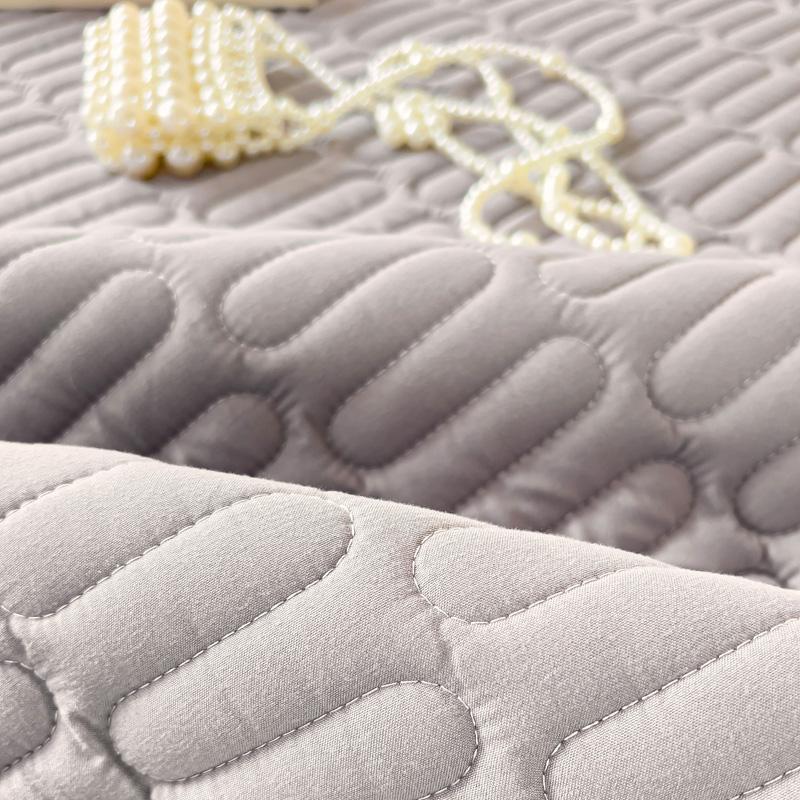 Waterproof Throw Mattress Cover Cotton Soybean Fiber Bed Fitted Sheet Mattress Protector Single/Double/Queen/King 150/160/200 High Quality