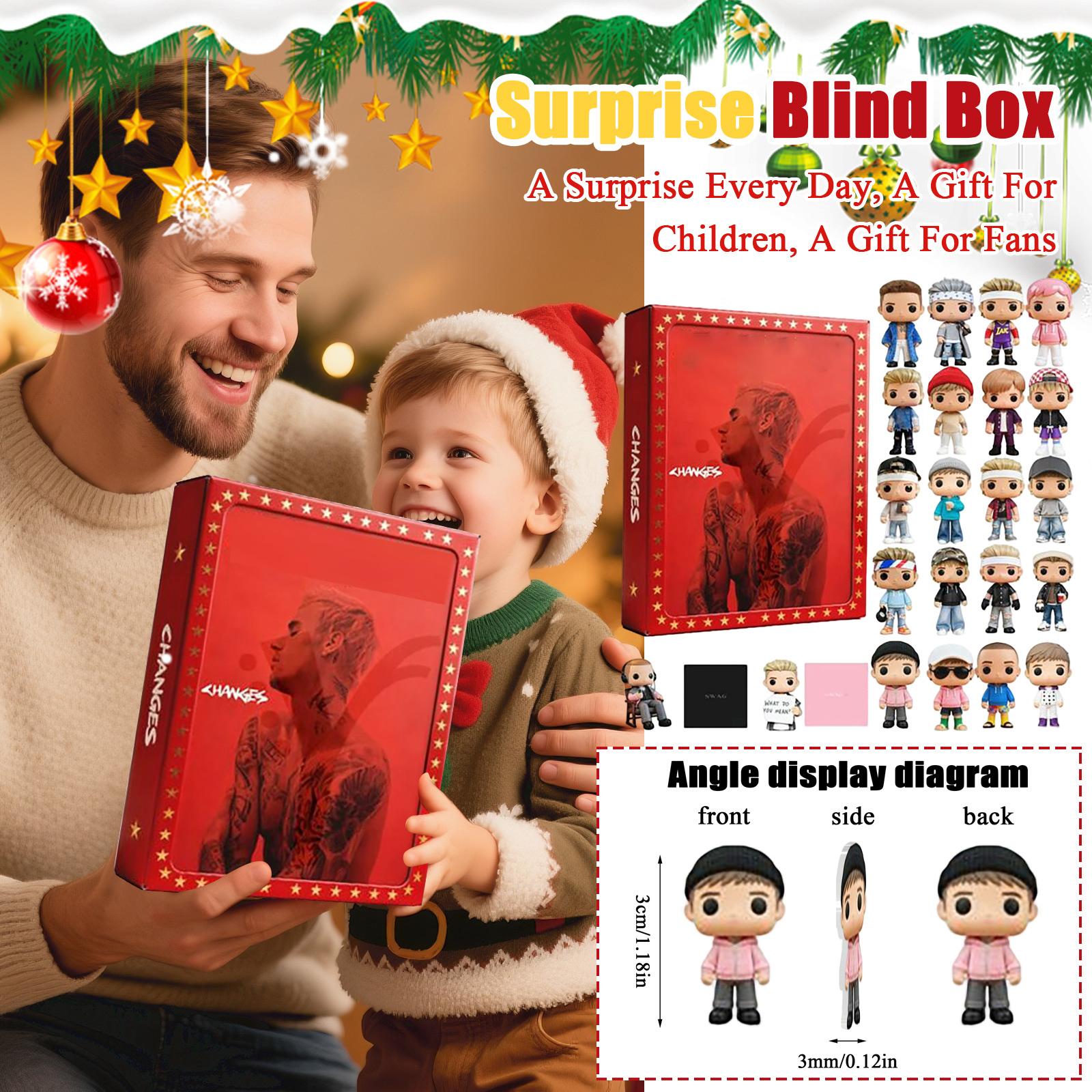 

Календар Адвенту Включає 24 Календарі Адвенту, Календар Зворотного Відліку та Сюрпризні Колекційні Предмети One Size