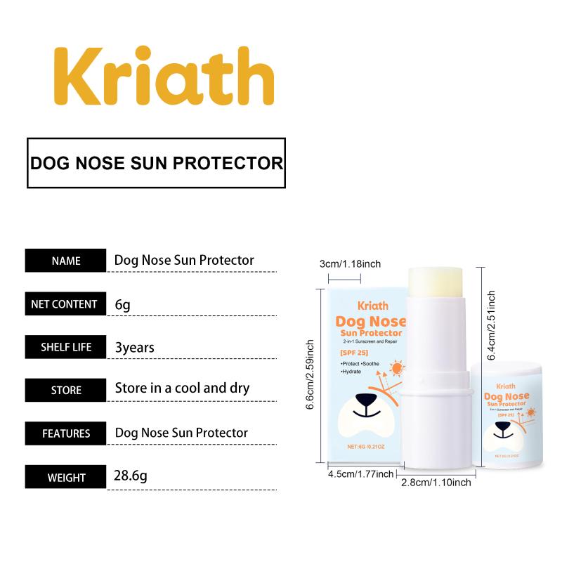 2-in-1 HundePfotenBalsam und Sonnenschutz Feuchtigkeitscreme Reparaturcreme für rissige Ballen und Nase Bester Outdoor-Sonnenschutz