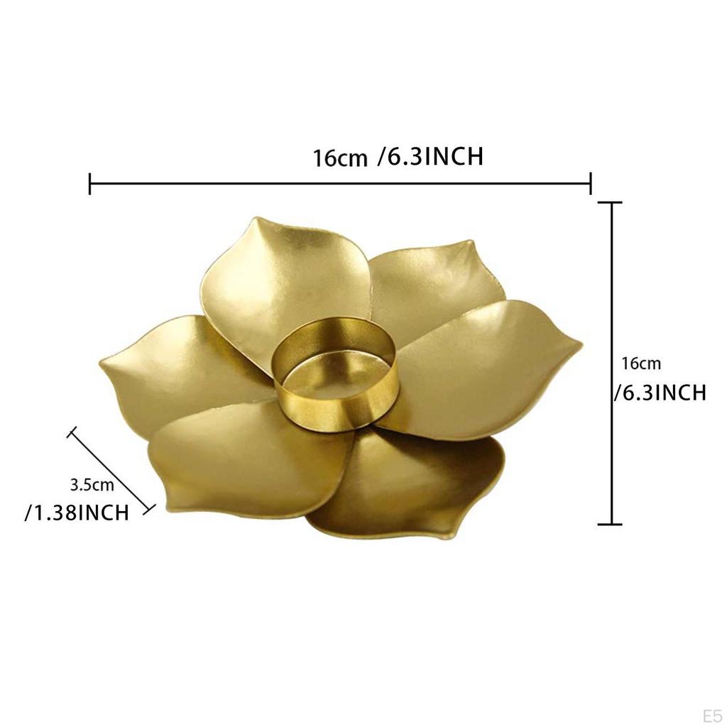 Lotus Candle Holder Set for Home Decoration