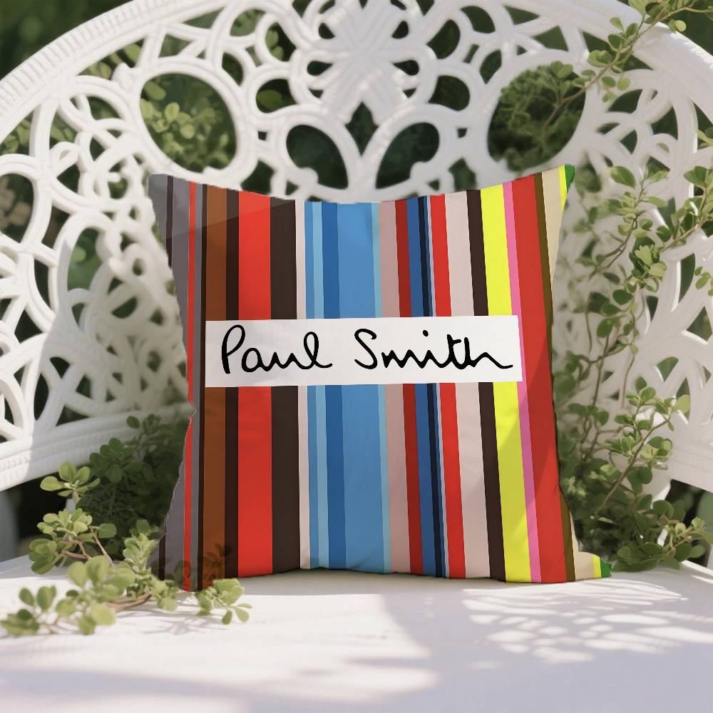 Popular P-Paul Of Cool Smith-B Pillow Case Anti-dustmite Pillowcase Invisible Zipper Silky Short Plush Sofa Cushion Cover