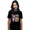 2026 Summer Demon Slayer Protagonist Team Four Palace Grid Printed Cotton Women's T-shirt, Anime Street Style Top