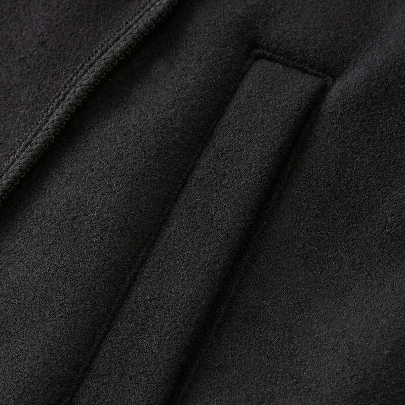 IEF Women's Petite Warm Wool Coat