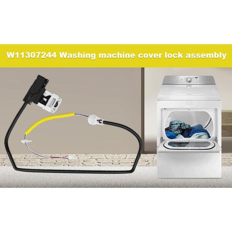 Washer Lid Lock SwitchsWashing Machine Part Appliance Replacement Accessory Compatible for AP6832601 W10838613 W11307244