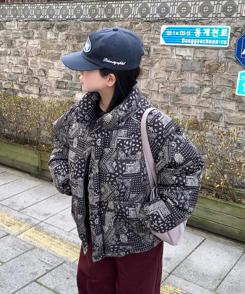 Generalidea Airmix Paisley Puffer [Dark Brown] / Sbe4U07016