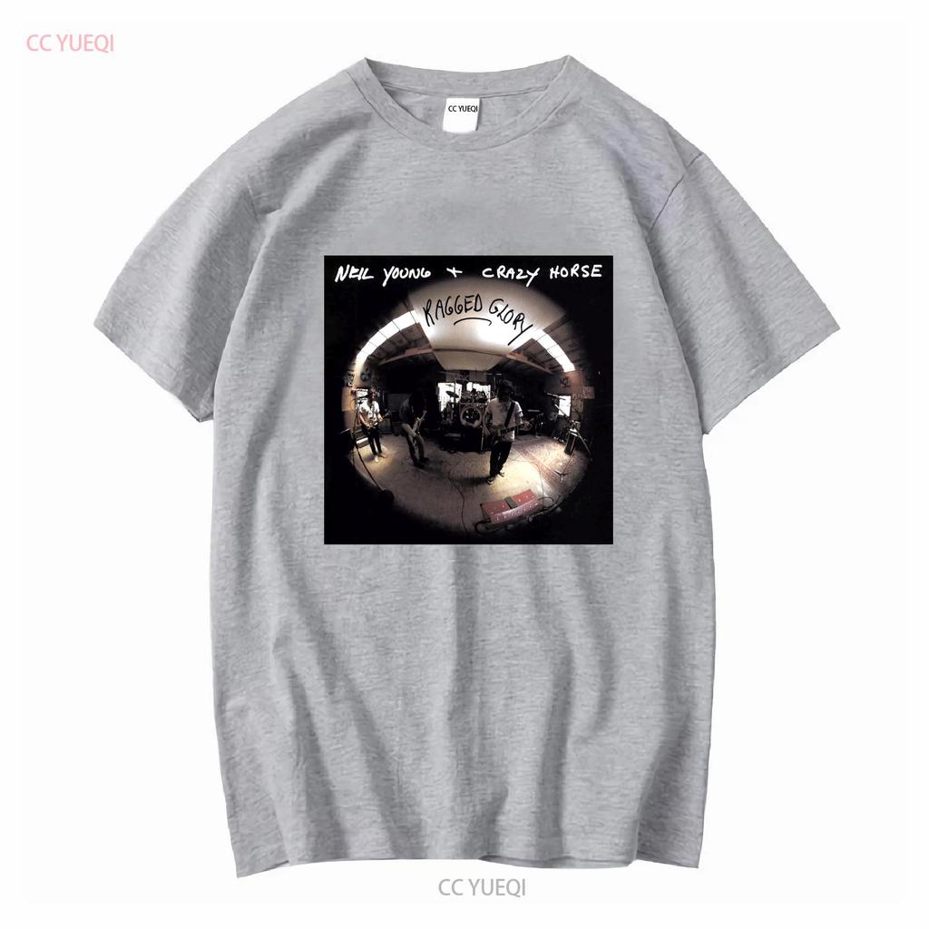 RAGGED GLORY Neil Young Crazy Horse T Shirt America USA Canada Music Garage Rock Grunge Rare Vinyl Cover Original Man Woman
