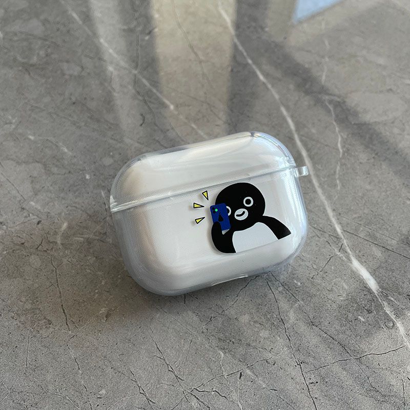 

Оригинальный Пингвин Мобильный Телефон Фото 3-го Поколения Очаровательная Пескоструйная Резьба