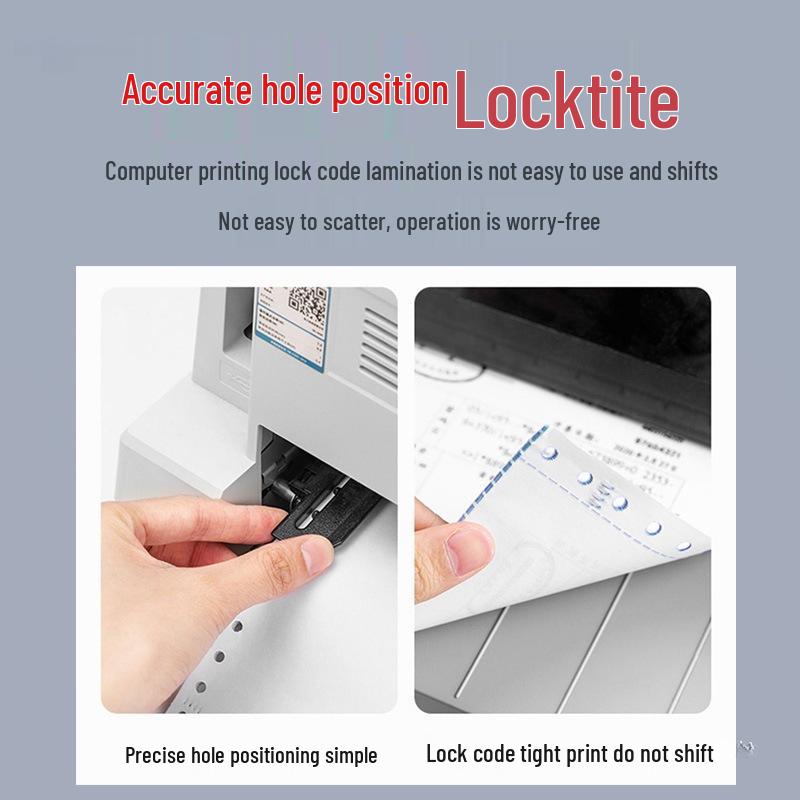 Pinfeed Computer Print Paper: Available in 1 to 5 parts, 241 vouchers, with options for two or three equal parts.